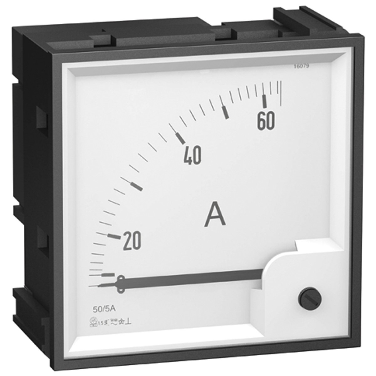 analog ammeter scale - 0..1500 A