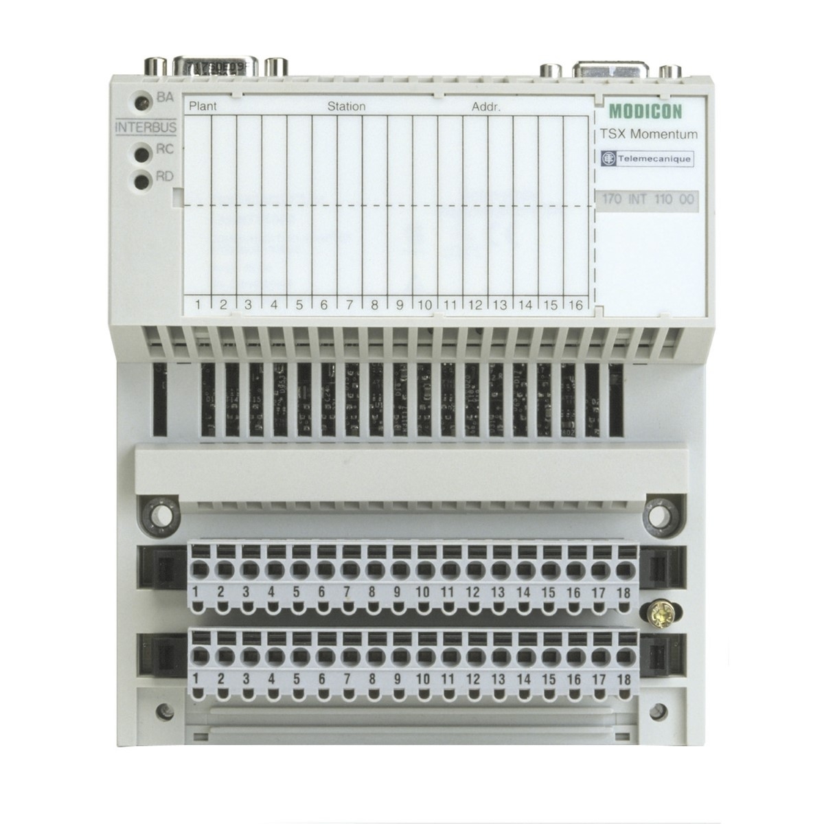 Modicon Momentum - Interbus communication adaptor - twisted pair