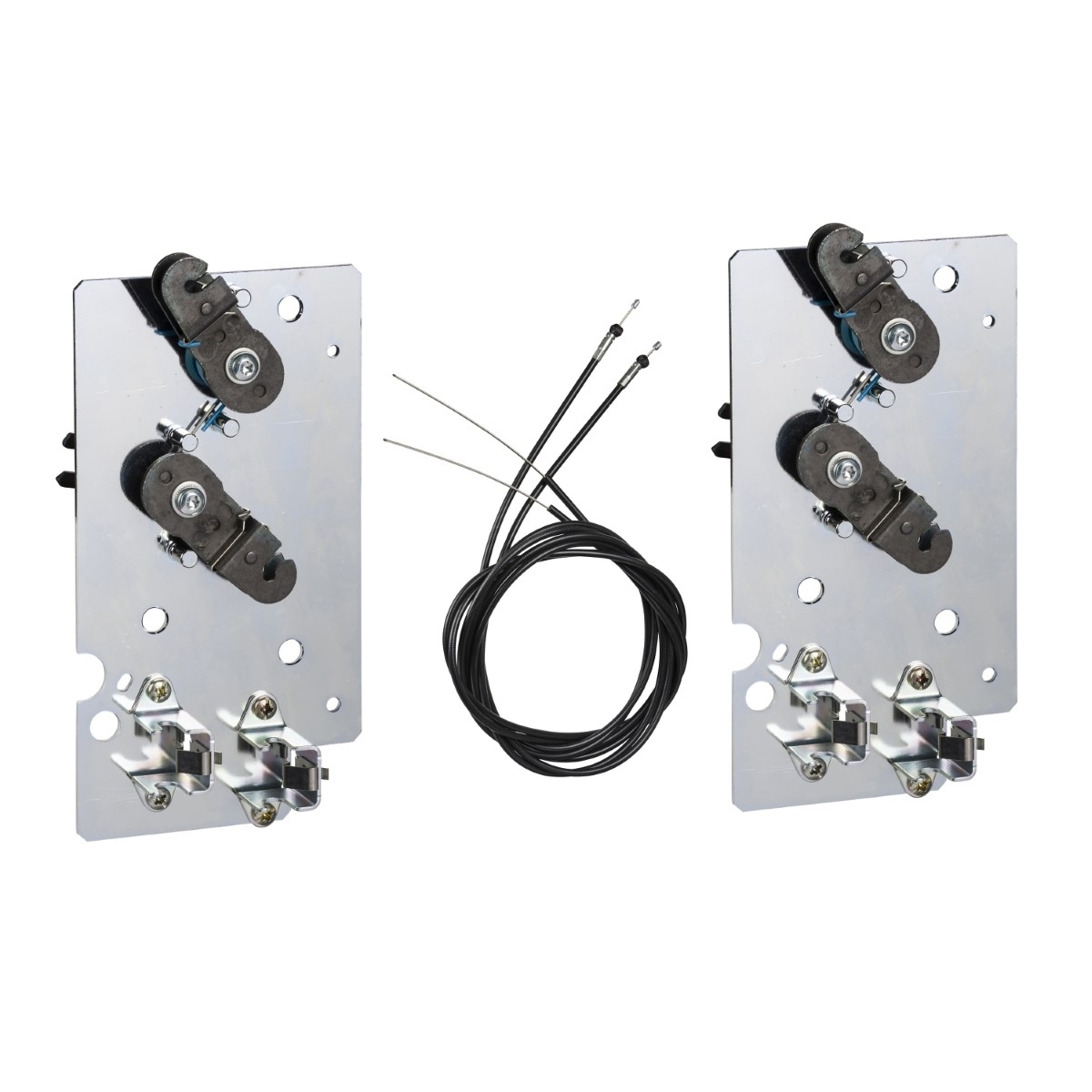 mechanical interlocking using cables, ComPact N630b to NS1600, source changeover for 2 withdrawable devices