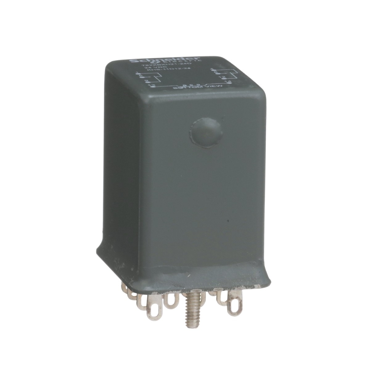 Hermetically sealed plug in relays, Harmony, 5A, 2 CO, 24V DC