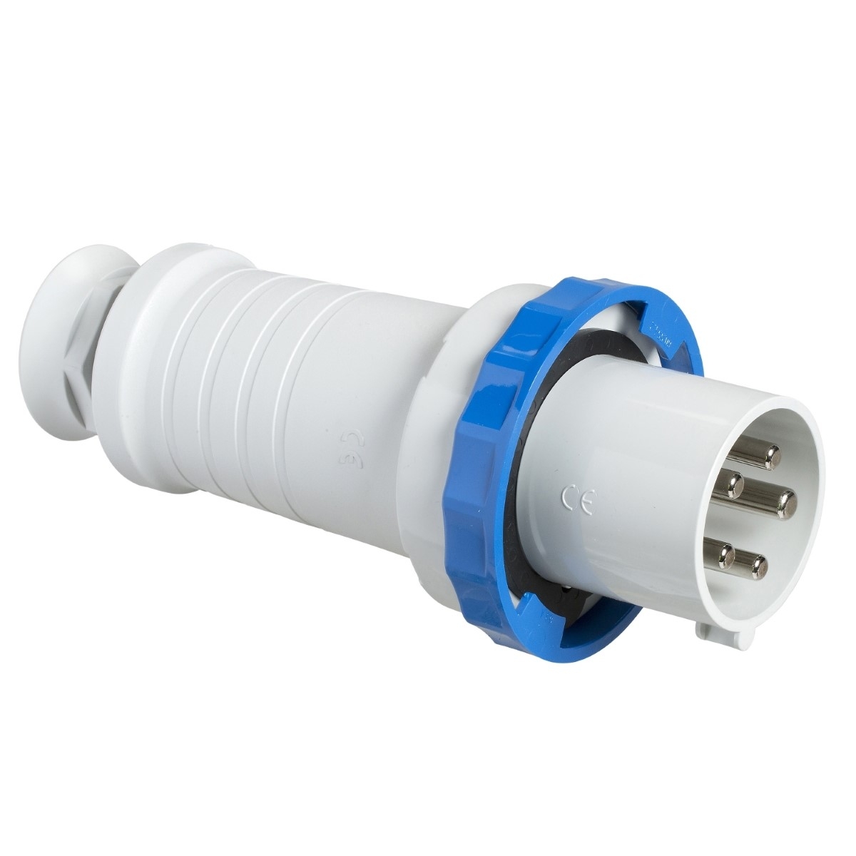 PratiKa wander plug - straight - 125 A - 3P + N + E - 200...250 V AC - IP67