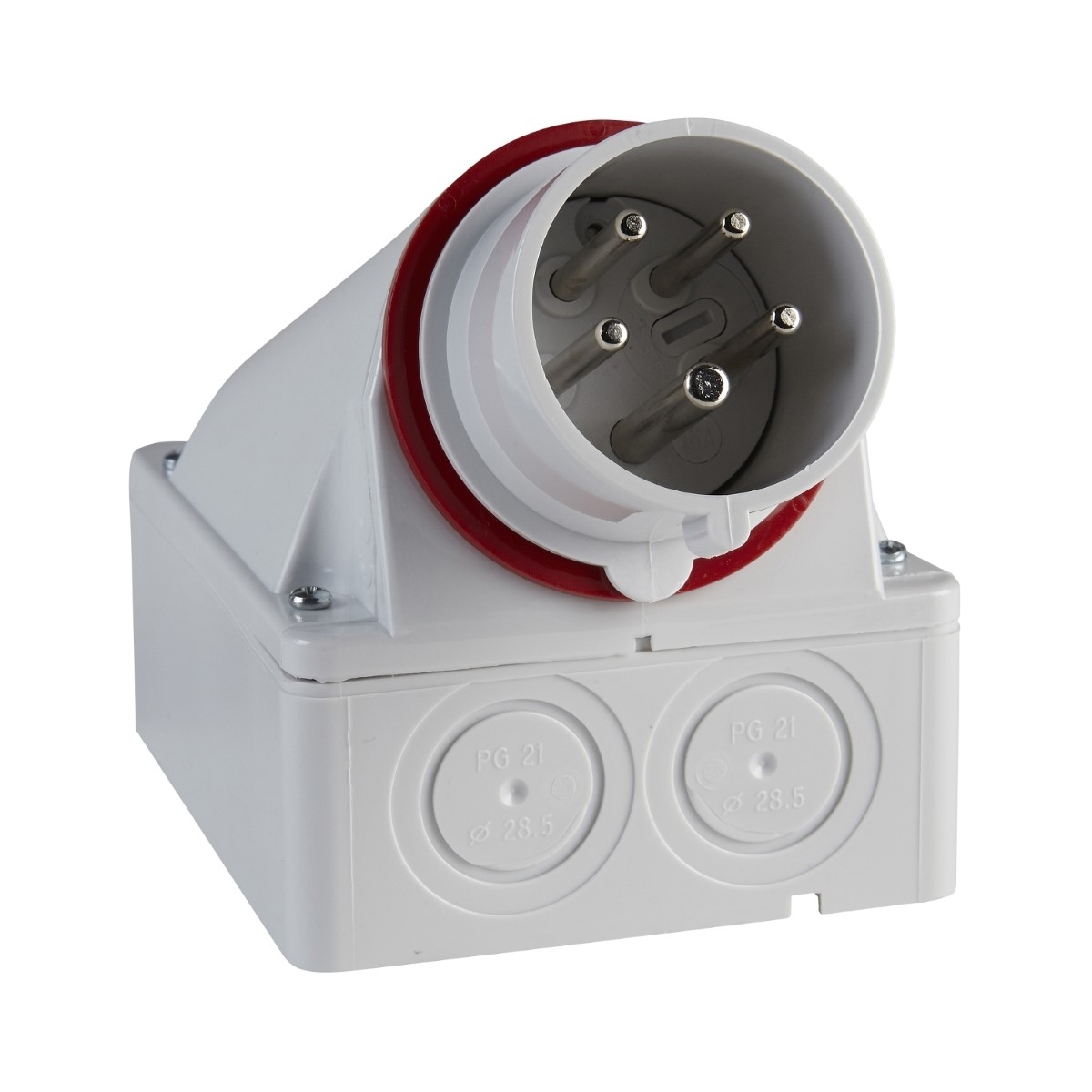 PratiKa industrial plug - 32 A - 3P + E - 380...415 V AC - IP44