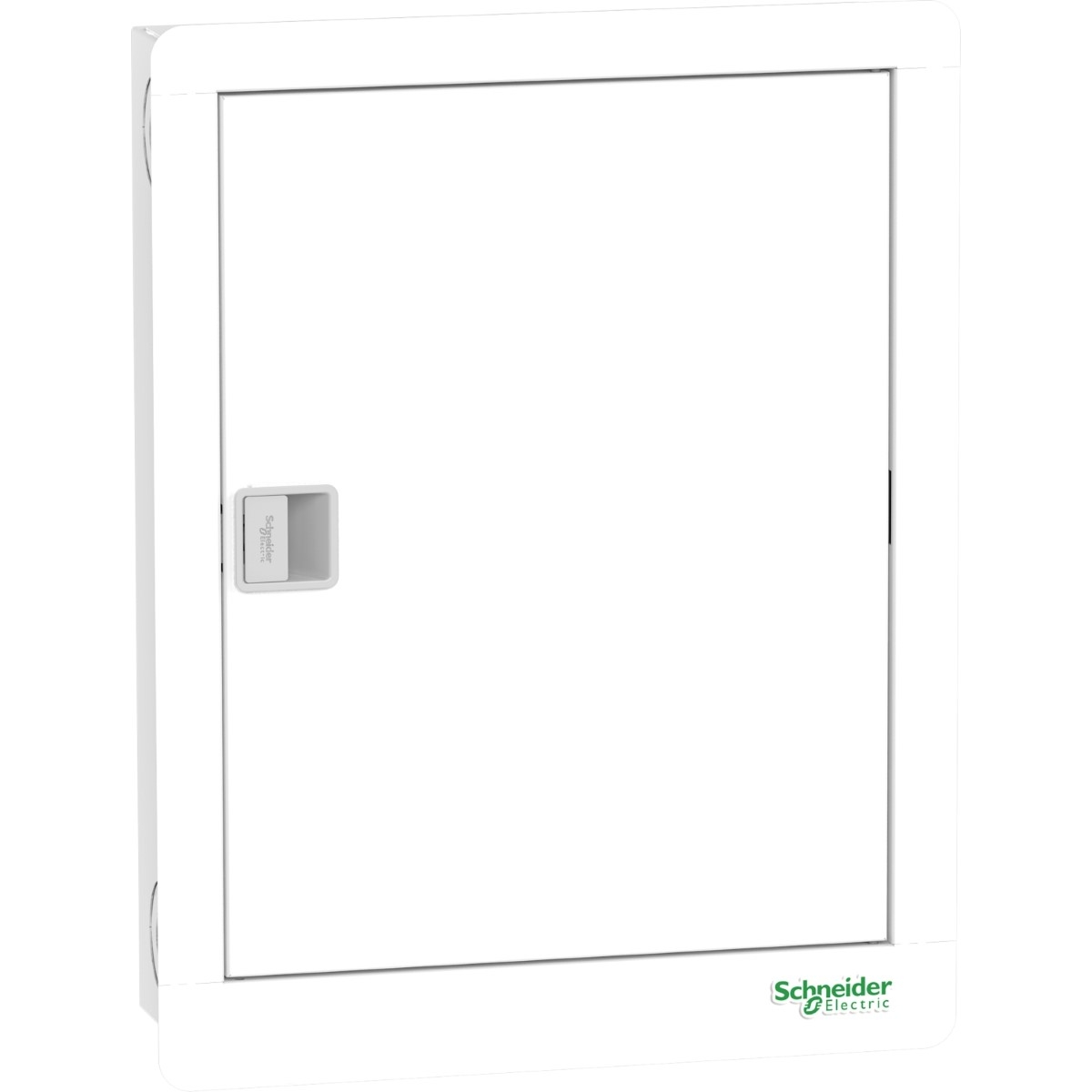 Vertical TPN distribution board, Acti9 Disbo, 12 ways, 100A isolator provision, flush mount