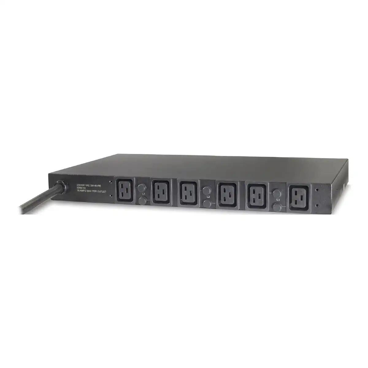 Rack PDU, Basic, 1U, 22kW, 400V, (6) C19