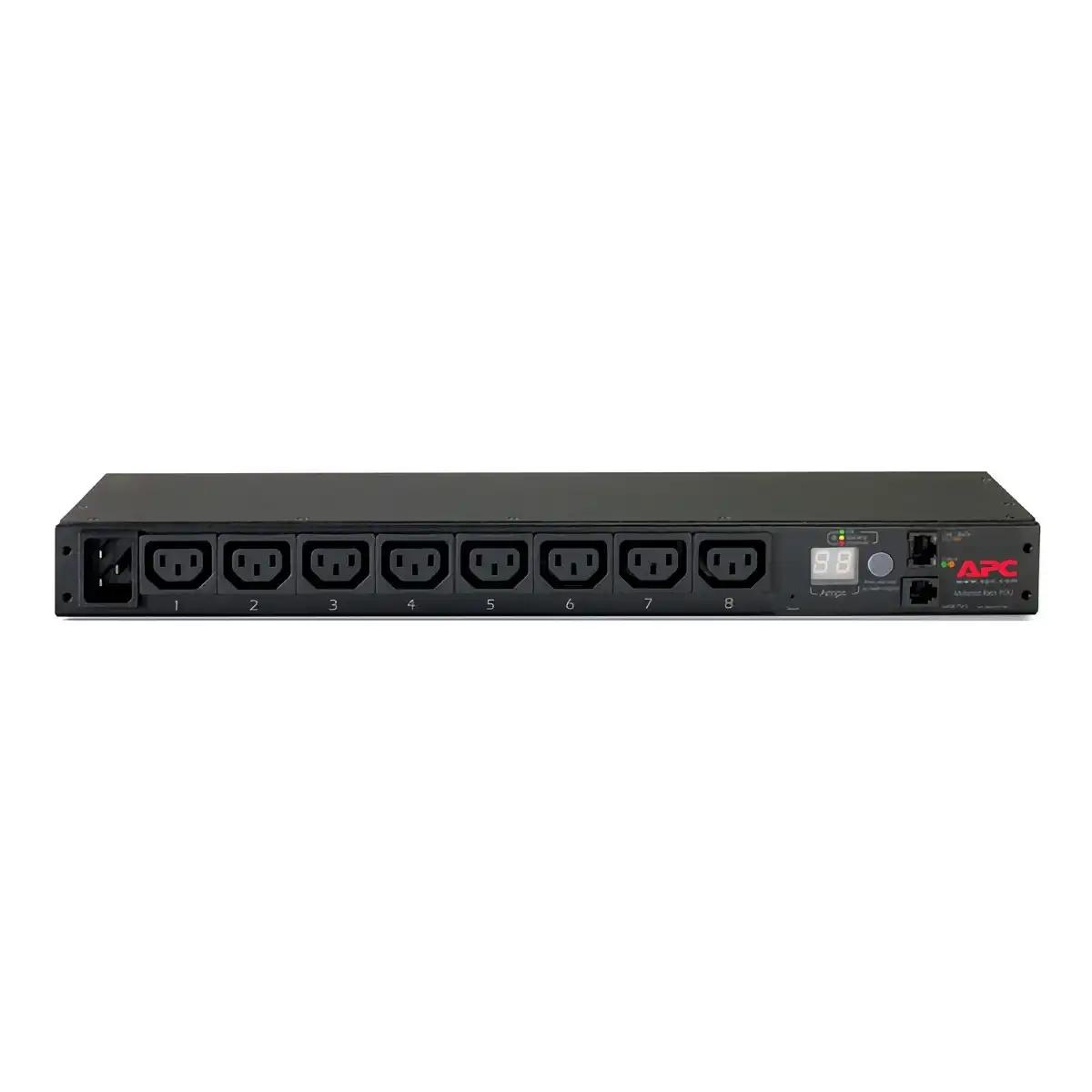 Rack PDU, Metered, 1U, 16A, 208/230V, (8) C13