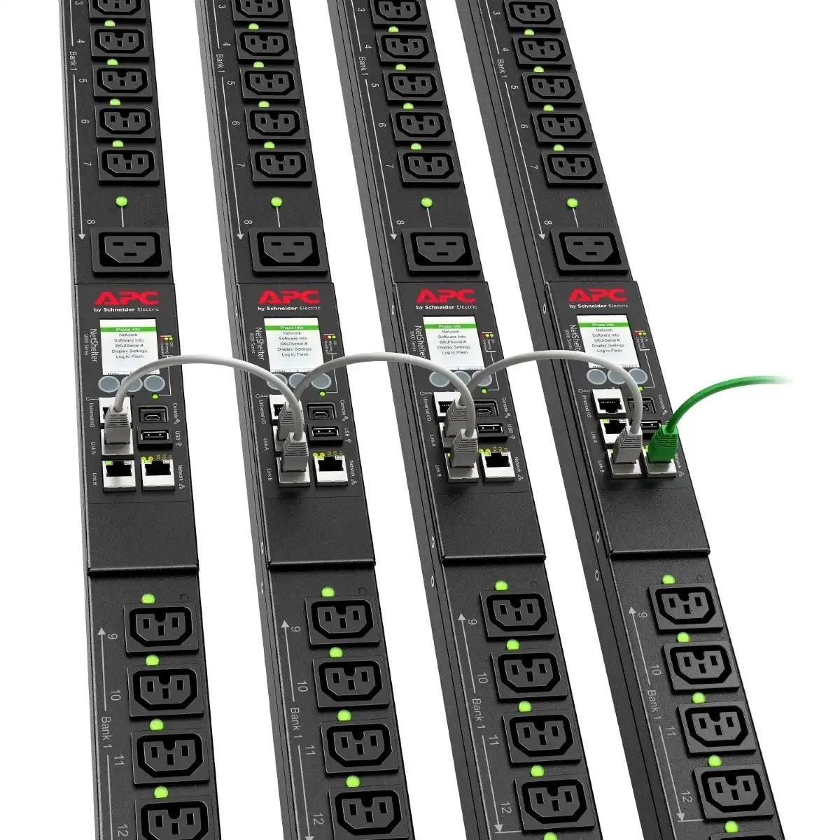 APC Rack PDU 9000 Switched, ZeroU, 32A, 230V, (21) C13 & (3) C19