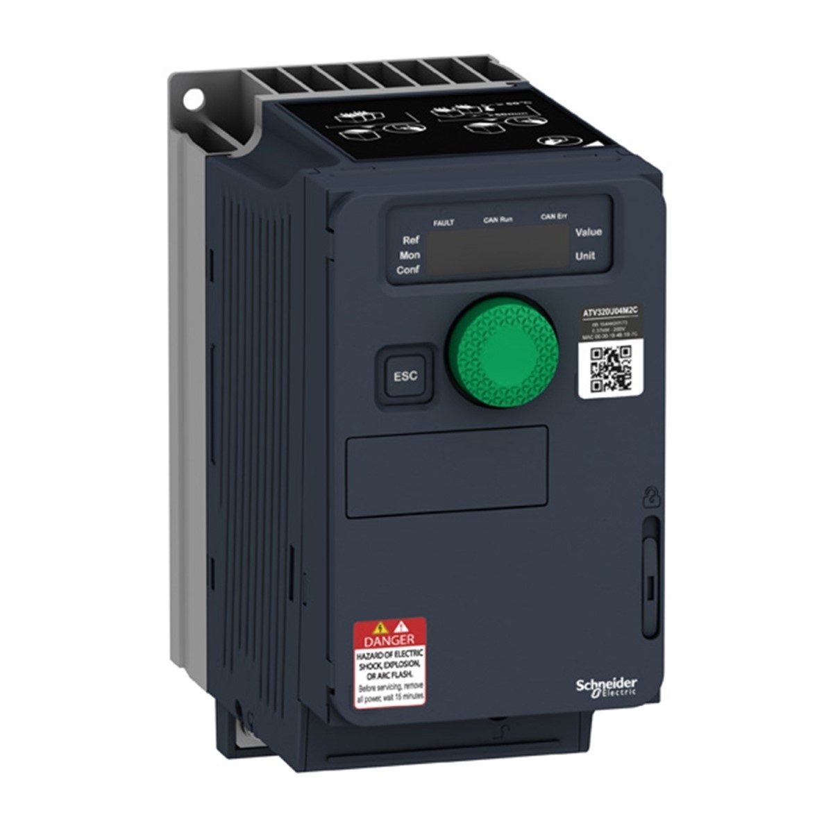 variable speed drive, Altivar Machine ATV320, 0.75kW, 380 to 500V, 3 phases, compact