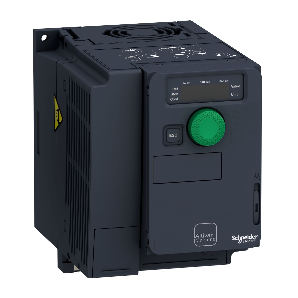 variable speed drive, Altivar Machine ATV320, 2.2kW, 200 to 240V, 3 phases, compact