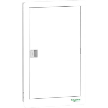 Vertical TPN distribution board, Acti9 Disbo, 18 way, 100A, EZC incomer, surface mount