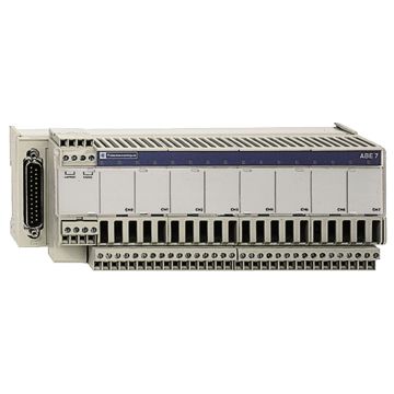 connection sub-base ABE7 - for distribution of 8 analog input channels