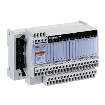 passive connection sub-base ABE7 - 16 type 2 inputs - Led