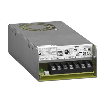 Regulated Power Supply, modicon power supply, 100...240V AC, 24V, 10A, single phase, Panel Mount