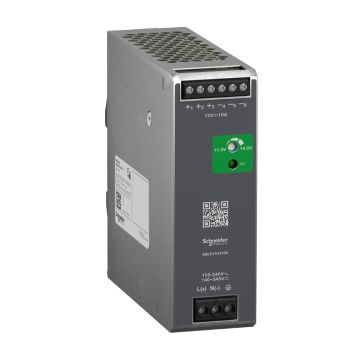 Regulated Power Supply, 100...240V AC, 12V, 10A, single phase, Optimized