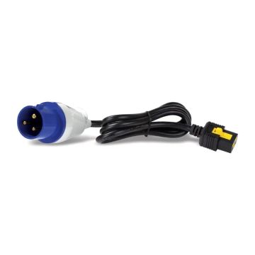 Power Cord, Locking C19 to IEC309-16A, 3.0m