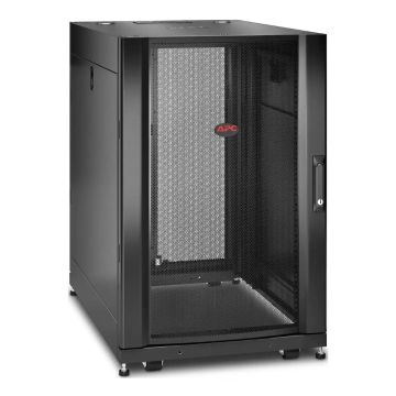 APC NetShelter SX, Server Rack Enclosure, 18U, Black, 925H x 600W x 900D mm