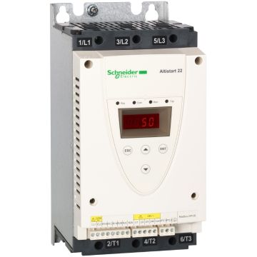 soft starter for asynchronous motor, Altistart 22, control 110V, 208 to 575V, 7.5 to 25hp