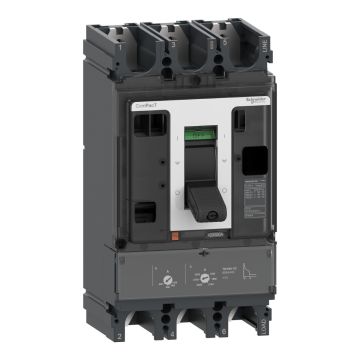 Circuit breaker, ComPacT NSX400F DC, 36kA/750VDC, 3 poles, TM-DC trip unit 250A