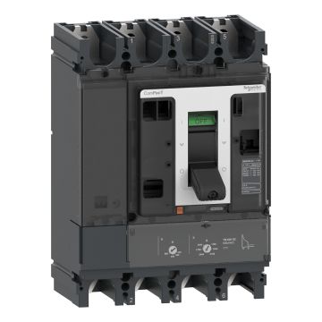 Circuit breaker, ComPacT NSX400F DC, 36kA/750VDC, 4 poles, TM-DC trip unit 400A