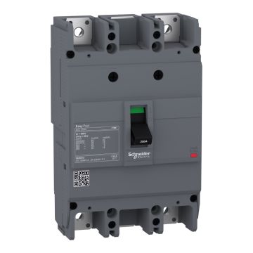 circuit breaker,EasyPact EZC250H ,TMD, 200A ,2 poles 2d