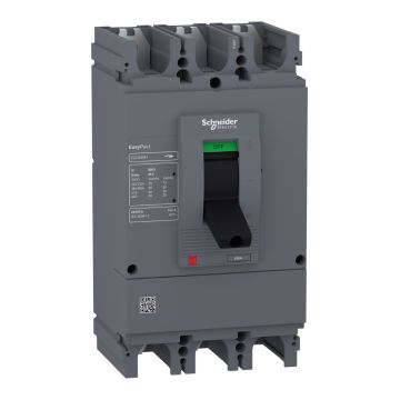 circuit breaker, Easypact EZC630H, TMD, 500A, 3 poles 3d