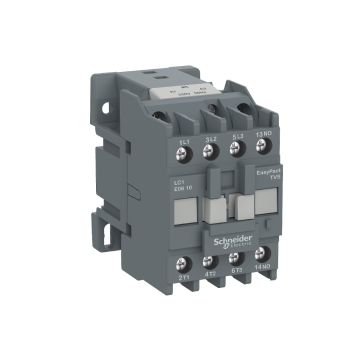 Contactor,EasyPact TVS,3P(3NO),AC-3,<lt/>=440V,12A,220V AC coil,60Hz,1NO auxiliary contact