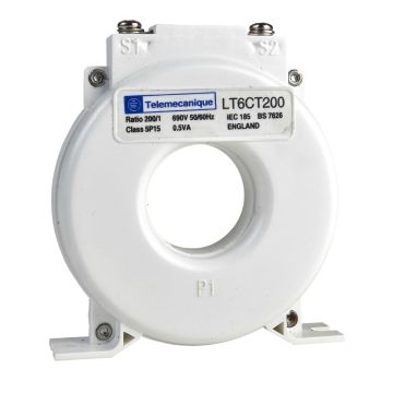 Current transformer, TeSys LT6, 200:1, class 5P accuracy, diameter 10mm