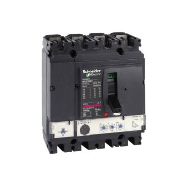 Circuit breaker, ComPact NSX250B, 25kA/415VAC, MicroLogic 2.2 trip unit 250A, 4 poles 4d