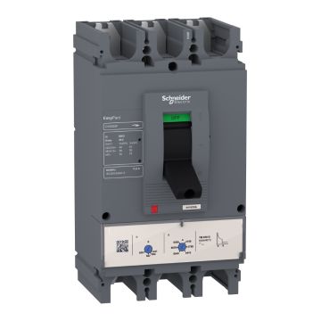 circuit breaker, EasyPact CVS400F, 36kA at 415VAC, 320A, TM-D trip unit, 3P3d