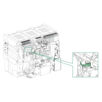 Automatic reset (RAR), MasterPact MTZ1/MTZ2/MTZ3 fixed/drawout, remote reset after trip