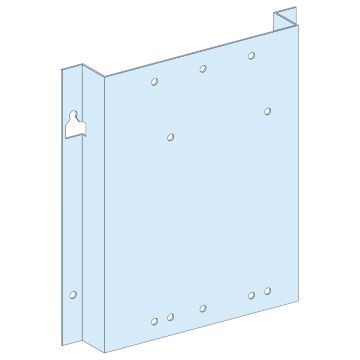 MOUNTING PLATE NSX/CVS/VIGI/INS 630 V. FIX. TOGGLE