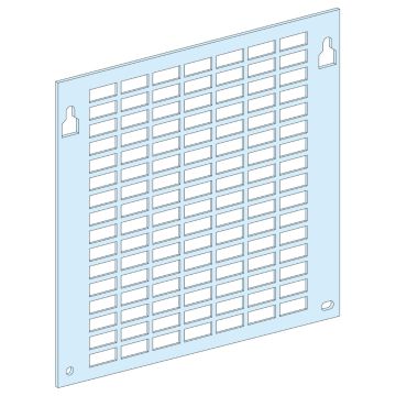 SLOTTED MOUNTING PLATE W600 4M