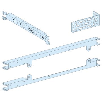 MOUNTING PLATE SOURCE CHANGEOVER NSXINS/INV 630 3P/4P MOTOR HORIZONTAL