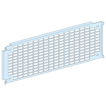 Universal slotted mounting plate, 4 modules