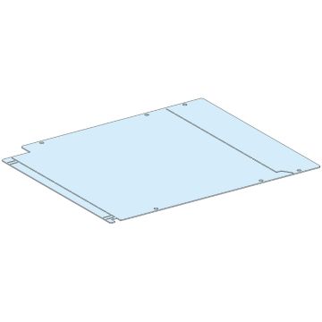 Plain barrier for bottom horizontal busbars, W = 800 mm, D = 400 mm