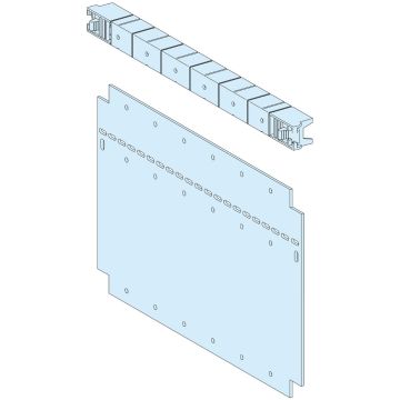 Gland plate, PrismaSeT P, H 200mm W 325mm, lateral or rear mounting in form 4 partitioning