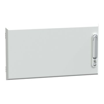 Door, PrismaSeT G, plain type for enclosure, 6M, W600 , IP30, white, RAL 9003