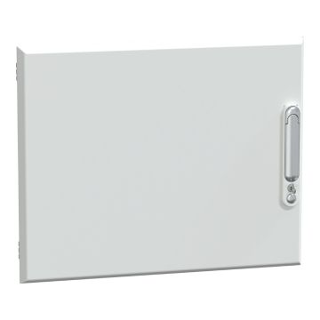 Door, PrismaSeT G, plain type for enclosure, 9M, W600, IP30, white, RAL 9003