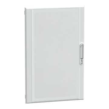 Door, PrismaSeT G, transparent type for enclosure, 18M, W600, IP30, white, RAL 9003