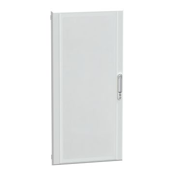 Door, PrismaSeT G, transparent type for enclosure, 24M, W600, IP30, white, RAL 9003