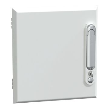 Door, PrismaSeT G, plain type for duct, 6M, W300, IP30, white, RAL 9003