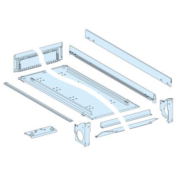 Extension enclosure, PrismaSeT G, Floor standing, without side plates, 33M, W600mm, H1880mm, IP30