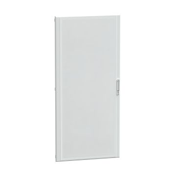 Door, PrismaSeT G, transparent type for enclosure, 36M, W850, IP30, white, RAL 9003