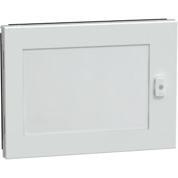 Door, PrismaSeT G, transparent with frame, 7M, W600, IP55, white, RAL 9003