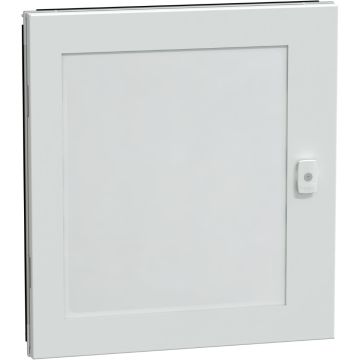 Door, PrismaSeT G, transparent with frame, 11M, W600, IP55, white, RAL 9003