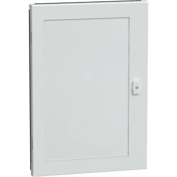 Door, PrismaSeT G, transparent with frame, 15M, W600, IP55, white, RAL 9003