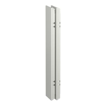 Side panel, PrismaSeT G, for extension enclosure, 19M, H1050mm, IP55, white, RAL 9003, set of 2 (left/right)