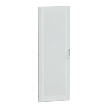 Door, PrismaSeT P, Floor-standing, transparent, reversible opening, 36M, W650, 3 locks, IP55, white, RAL 9003