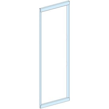 Cover frame, PrismaSeT P, for floor-standing enclosure, 36M, W400, IP30, White, RAL 9003