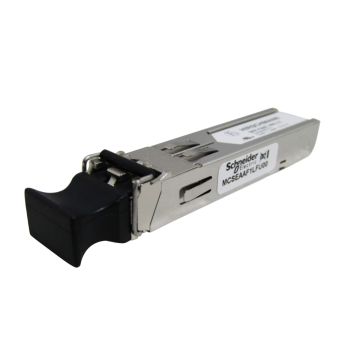 fiber optic adaptor, Modicon Networking, SFP module, for Ethernet switch, 100 BASE-SX, multimode