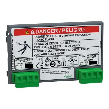 EasyLogic PM2X30 - I/O Module - Analogue - 1 input + 1 output